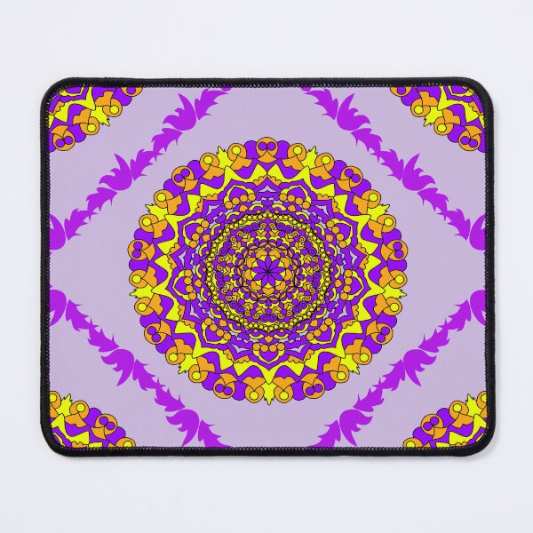 Item preview, Purple Gold Mandala Seamless Geometric Pattern Backgroundy designed and sold by ChaReePat.
