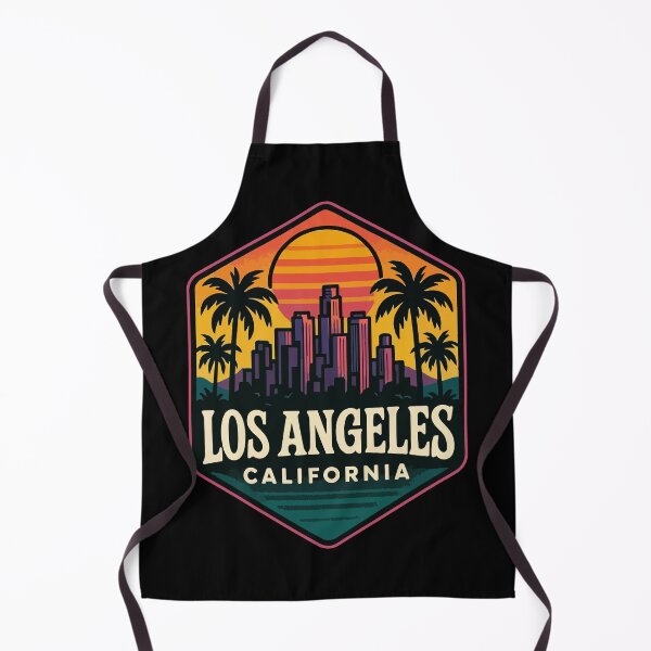 Item preview, Los Angeles California Retro Travel designed and sold by TomFrontierArt.