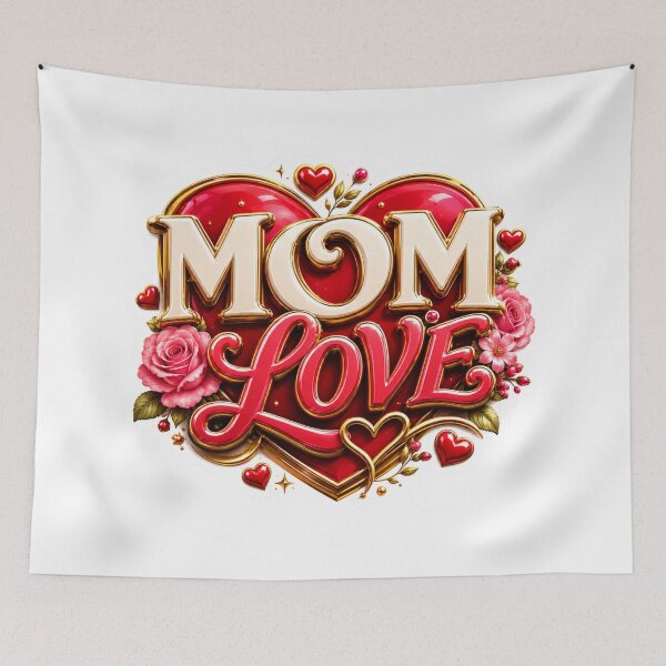 Item preview, Love Mom  Cute Mother's Day designed and sold by MR4me.