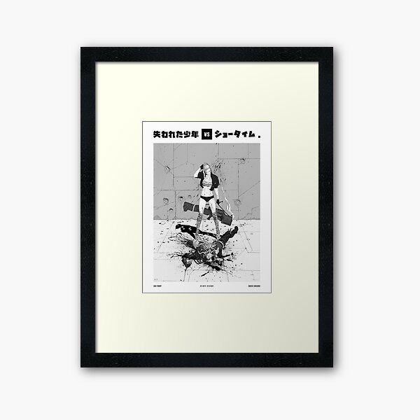 LBXST - PONYTAIL Framed Art Print