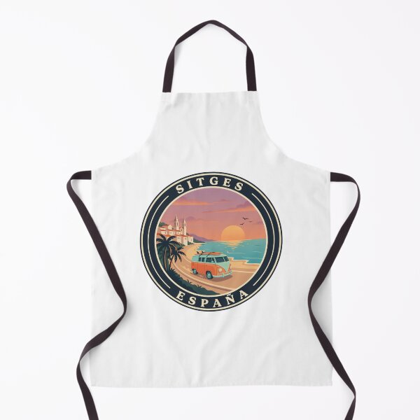 Item preview, Sitges España: Sunset Beach Van & Palm Coast designed and sold by CircinusStore.
