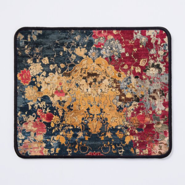 Item preview, 17th Century Oriental Velvet and Silk Carpet Print designed and sold by GrinGalore.