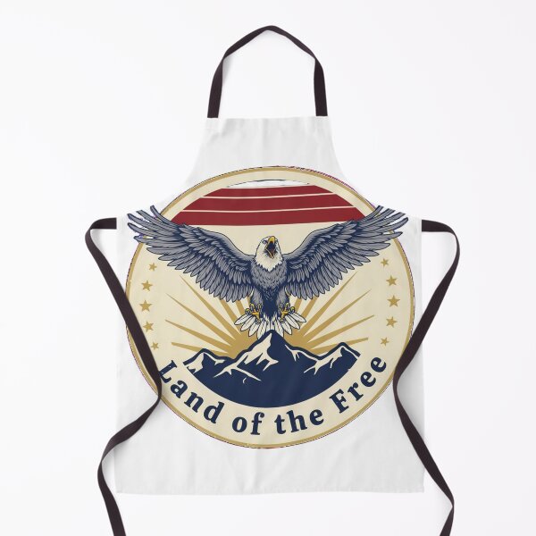Item preview, Vintage American Eagle Land of the Free 4th of July Patriotic USA Independence Day Gift designed and sold by CrystalCove11.