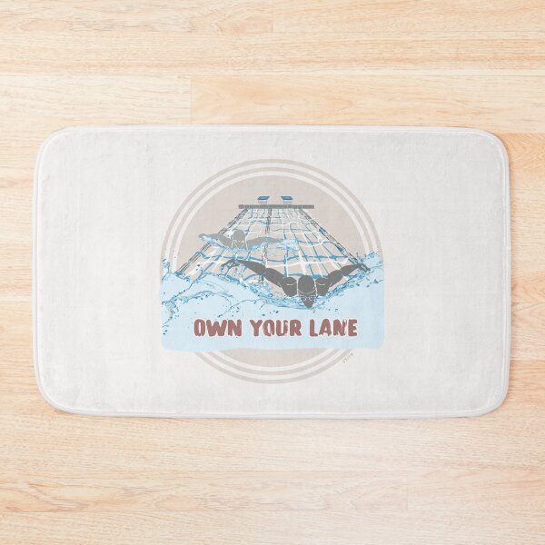 Item preview, Own Your Lane MOCHA designed and sold by Pattern Omnibus.