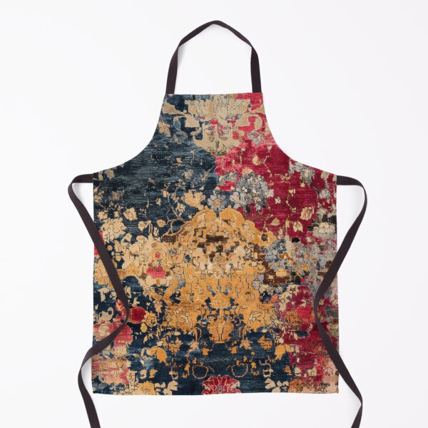Item preview, 17th Century Oriental Velvet and Silk Carpet Print designed and sold by GrinGalore.