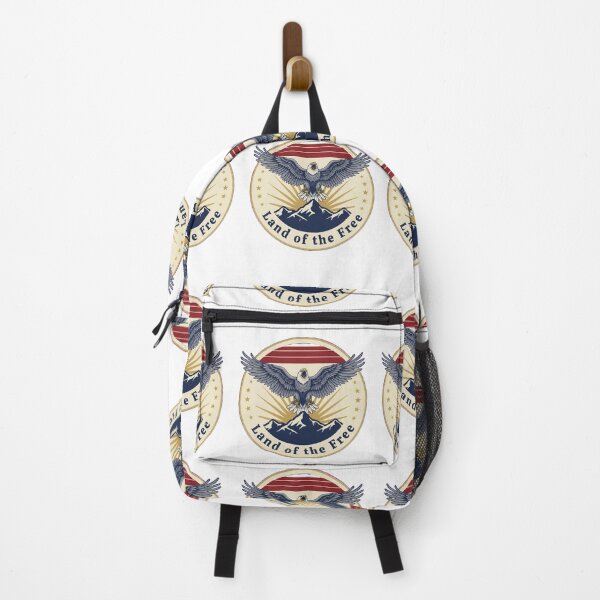 Item preview, Vintage American Eagle Land of the Free 4th of July Patriotic USA Independence Day Gift designed and sold by CrystalCove11.