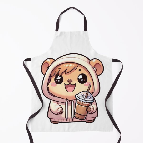 Item preview, Cozy Capybara with Iced Coffee | Cute Coffee Lover Aesthetic designed and sold by vigzhifushions.