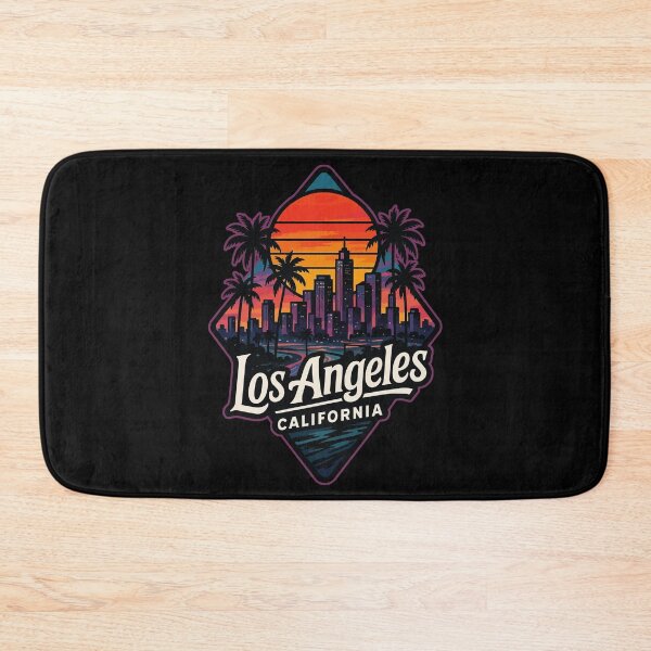 Item preview, Los Angeles California Trippy Art Travel designed and sold by TomFrontierArt.
