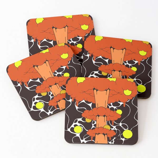 Item preview, Pop Art Cartoon Mushroom Cloud Explosion designed and sold by Lexkon Liu's art.