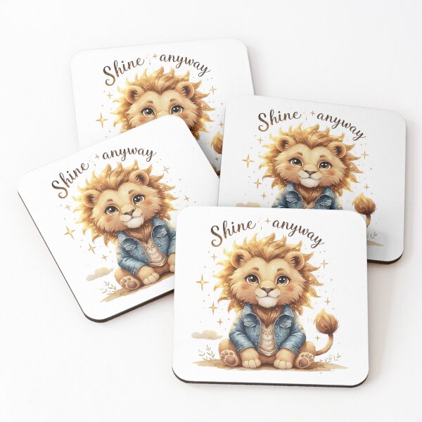 Item preview, Shine Anyway Cute Vintage Lion Space Sun Aesthetic designed and sold by AQUILAKREO.