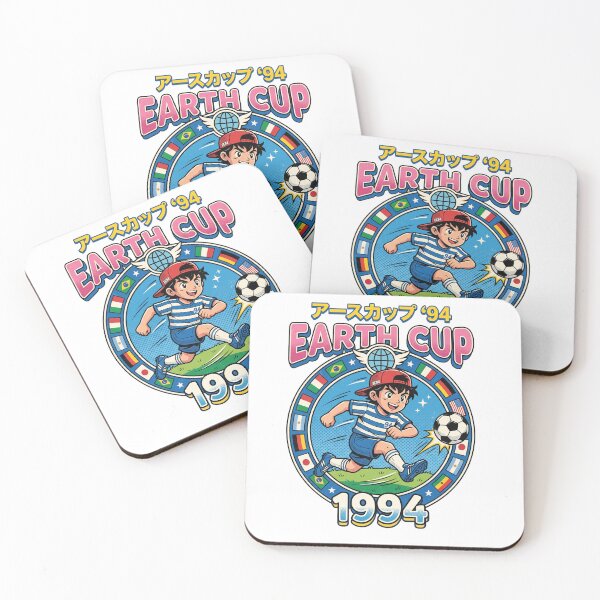 Item preview,  Earth Cup 94 Retro Japanese Anime Soccer Aesthetic designed and sold by AdyKurniawan.