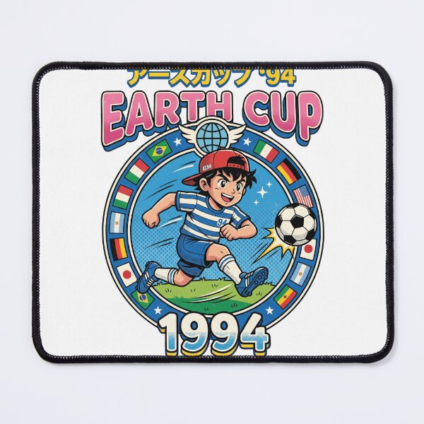 Item preview,  Earth Cup 94 Retro Japanese Anime Soccer Aesthetic designed and sold by AdyKurniawan.