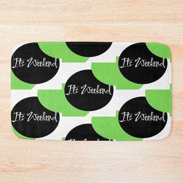Item preview, It’s Weekend – Fun Casual Typography Design designed and sold by Swati's Digital Den.