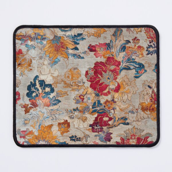 Item preview, 17th Century Antique Velvet and Silk Carpet Print designed and sold by GrinGalore.