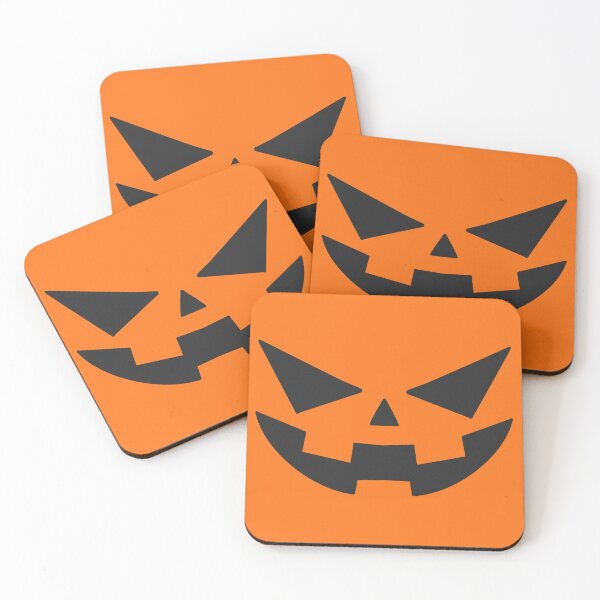 Item preview, Jack o Lantern Smiling Face Minimalist designed and sold by Usagi-Kun.