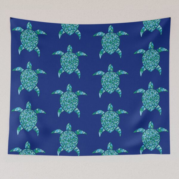Item preview, Blue mosaic turtle designed and sold by Lagueny.