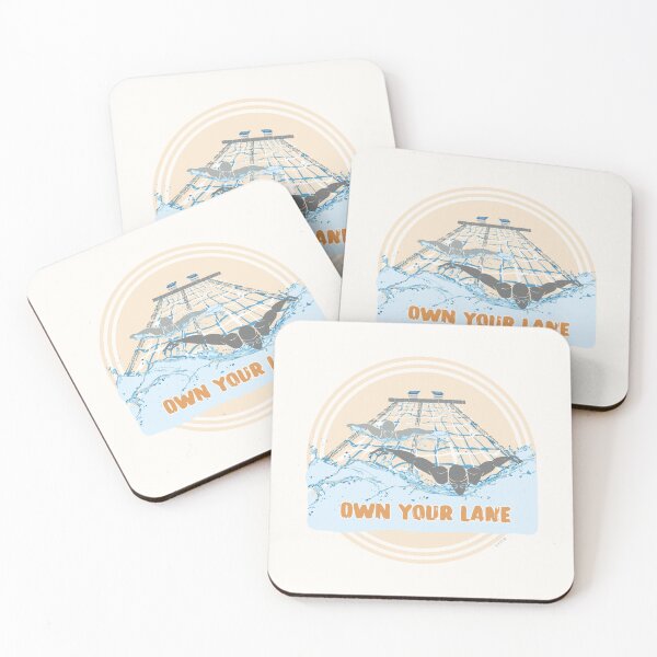 Item preview,  Own Your Lane ORANGE designed and sold by Grafickilli.