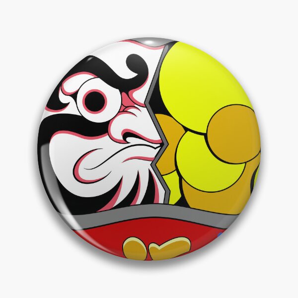 Item preview, Pop Art Cartoon Japanese Daruma Illustration designed and sold by Lexkon Liu's art.