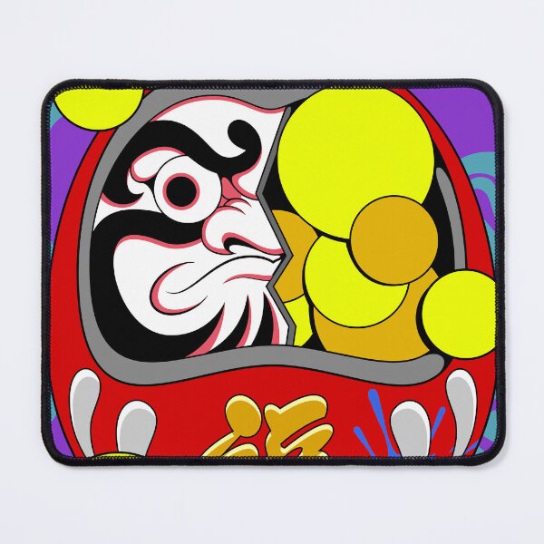 Item preview, Pop Art Cartoon Japanese Daruma Illustration designed and sold by Lexkon Liu's art.