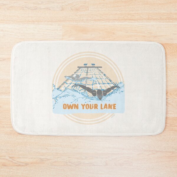 Item preview,  Own Your Lane ORANGE designed and sold by Pattern Omnibus.
