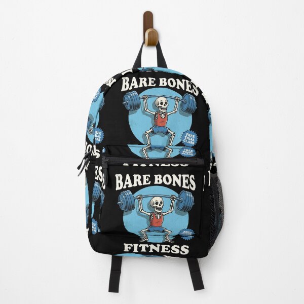 Item preview, Bare Bones Fitness Funny Skeleton Weightlifting Gym designed and sold by AdyKurniawan.