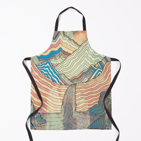 Item preview, Mountain waterfall designed and sold by Swadeillustrations.