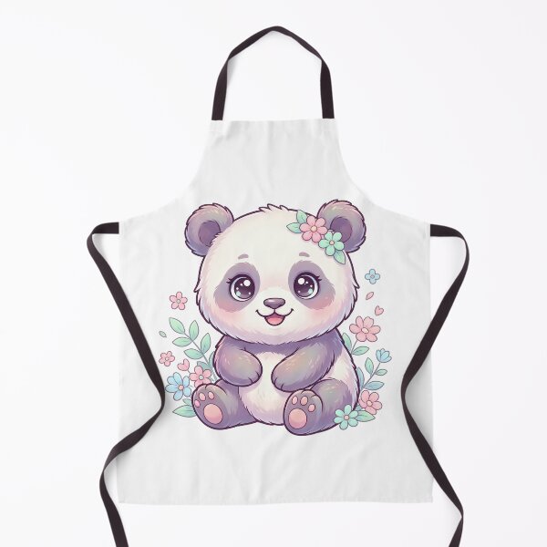 Item preview, Cute Panda Sticker | Kawaii Panda Floral Design | Adorable Animal Art designed and sold by Him0227.