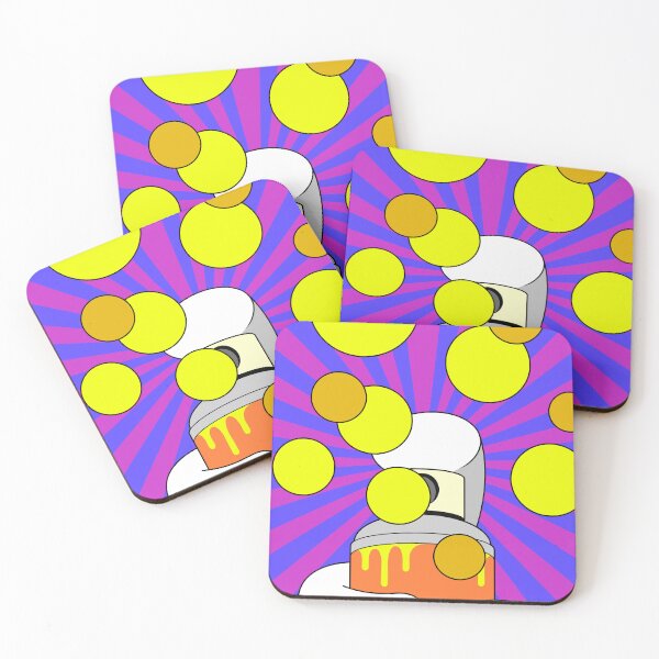 Item preview, Pop Art Cartoon Spray Can Illustration designed and sold by Lexkon Liu's art.