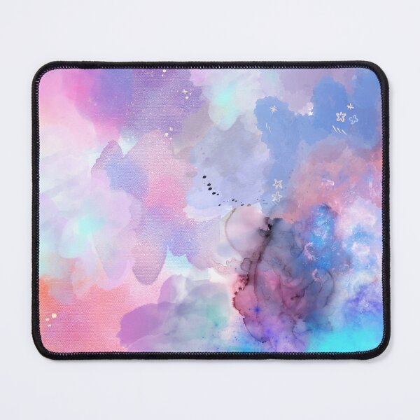 Item preview, Pastel Watercolor Galaxy Cosmic Ink Art designed and sold by SolutionsArt.