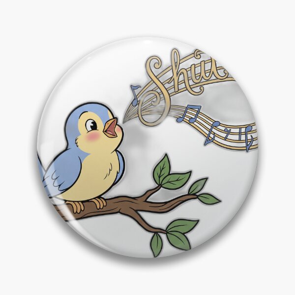 Item preview, Sweet Bird Singing Shut Up Sarcastic Cartoon designed and sold by ryanguas.