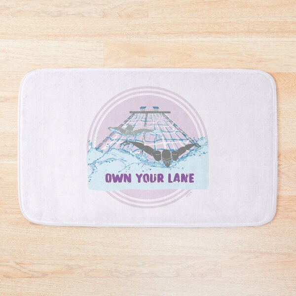 Item preview, Own Your Lane PURPLE designed and sold by Pattern Omnibus.