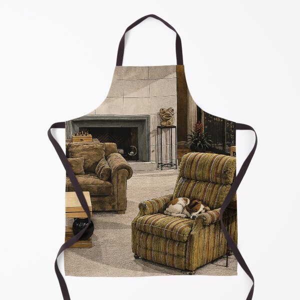 Item preview, Martin's Recliner | Frasier Inspired Seattle Apartment | Vintage 90s Sitcom Nostalgia Art designed and sold by DiamondSkyShirt.