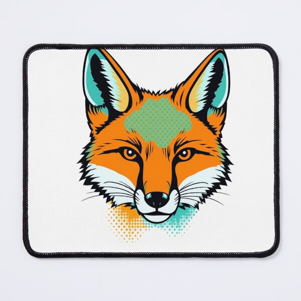 Item preview, Fox Pop Art - Modern Graphic Art T-Shirt designed and sold by QuirkThreadsCo.
