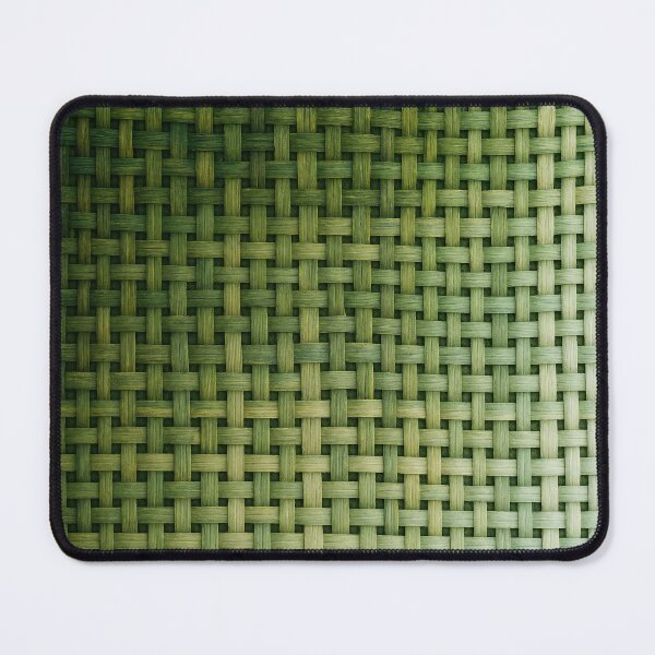 Item preview, Emerald Mint Rattan Woven Pattern designed and sold by frumixart.