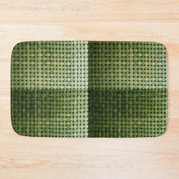 Item preview, Emerald Mint Rattan Woven Pattern designed and sold by frumixart.