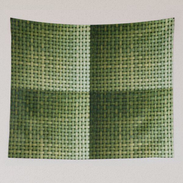 Item preview, Emerald Mint Rattan Woven Pattern designed and sold by frumixart.