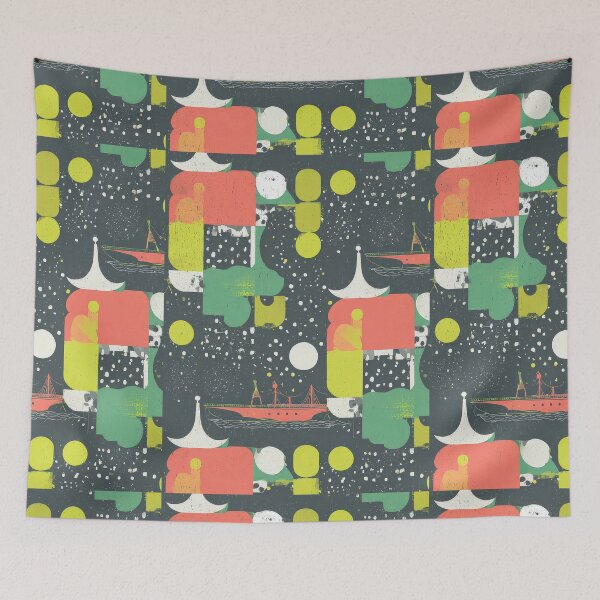Item preview, Modern Abstract Geometric Pattern designed and sold by Grafititee.