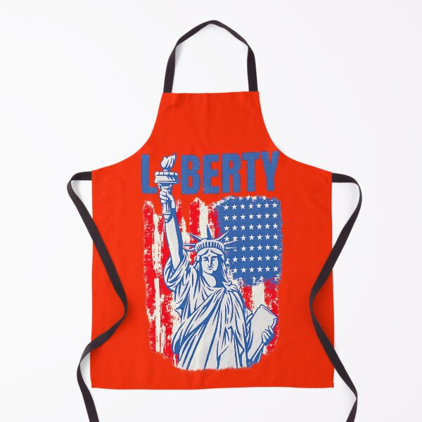 Item preview, Liberty Statue Vintage USA Flag T-Shirt designed and sold by Kittcatking.