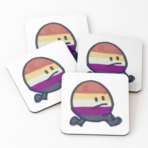 Item preview, Nonbinary Lesbian New Rhythm Heaven Groove Guys LGBTQ Pride designed and sold by Welkamo.
