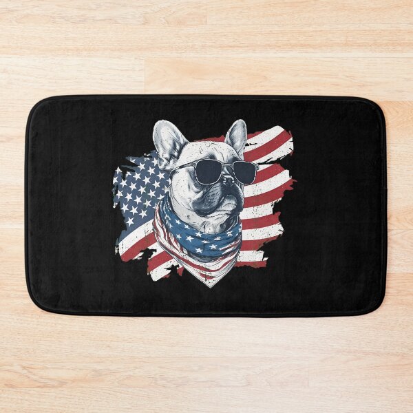Item preview, Patriotic Frenchie Sunglasses Bandana Graphic designed and sold by SoyLamderma.