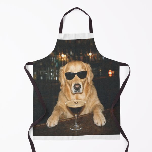 Item preview, Golden Retriever Bar Shirt, Cool Dog Espresso Martini designed and sold by OMITTEROMINOUS.