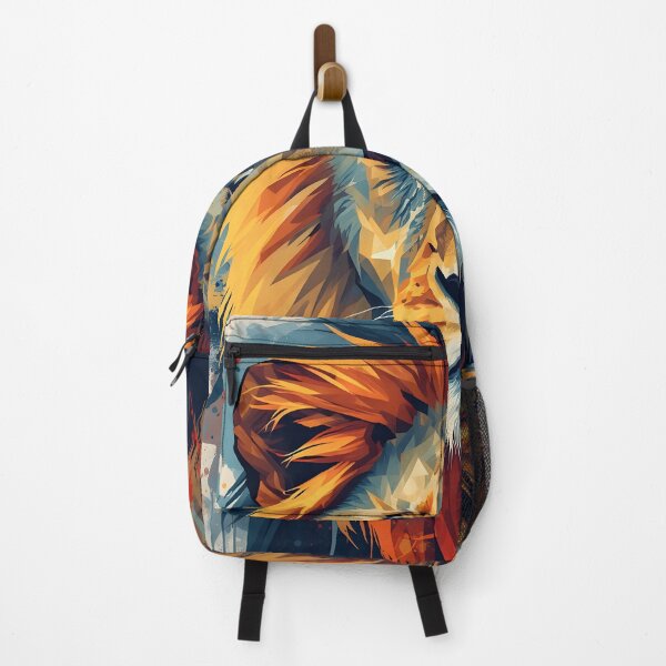 Item preview, Majestic Lion Portrait – Vibrant Abstract Wildlife Art designed and sold by ArtnarongDesign.