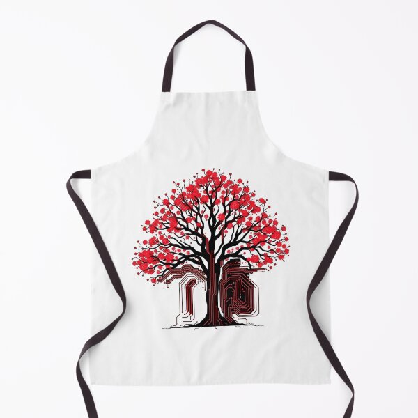 Item preview, Circuit Tree Tech Nature - Modern Graphic Art T-Sh designed and sold by QuirkThreadsCo.