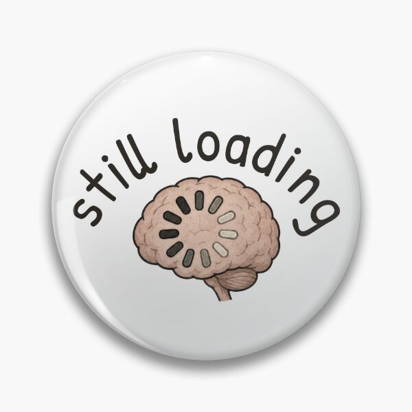 Item preview, Still Loading Mind – Slow Emotional Processing designed and sold by ChernotytskaArt.