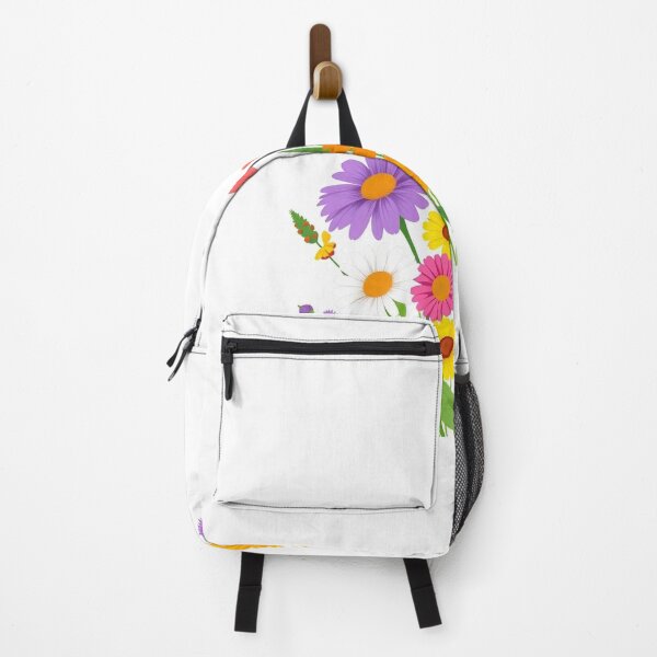 Item preview, Wildflower Bouquet Flat Floral - Modern Graphic Ar designed and sold by QuirkThreadsCo.