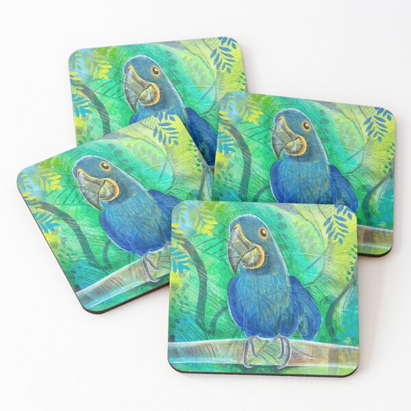 Item preview, Abstract Hyacinth Macaw designed and sold by Iceskater65.