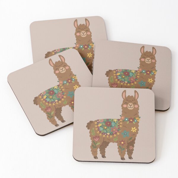 Item preview, Llama illustration designed and sold by patterncrow.