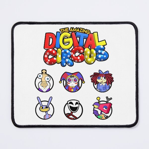 Item preview, THE AMAZING DIGITAL CIRCUS TADC CHARACTERS ALL ICONS LOGO (POMNI JAX KINGER ETC) designed and sold by Python Designs .