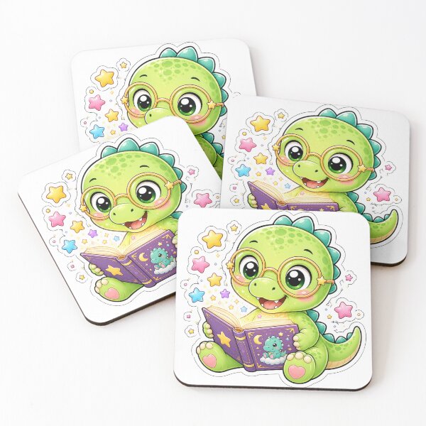 Item preview, Cute Dinosaur Reading Storybook designed and sold by PriyankaSonara.
