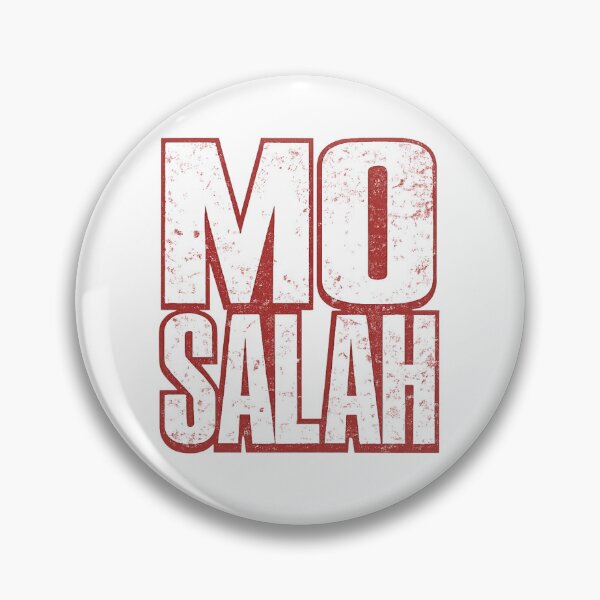 Item preview, Mo Salah Red Distressed Block Typography Soccer Graphic designed and sold by Holy-Verse.